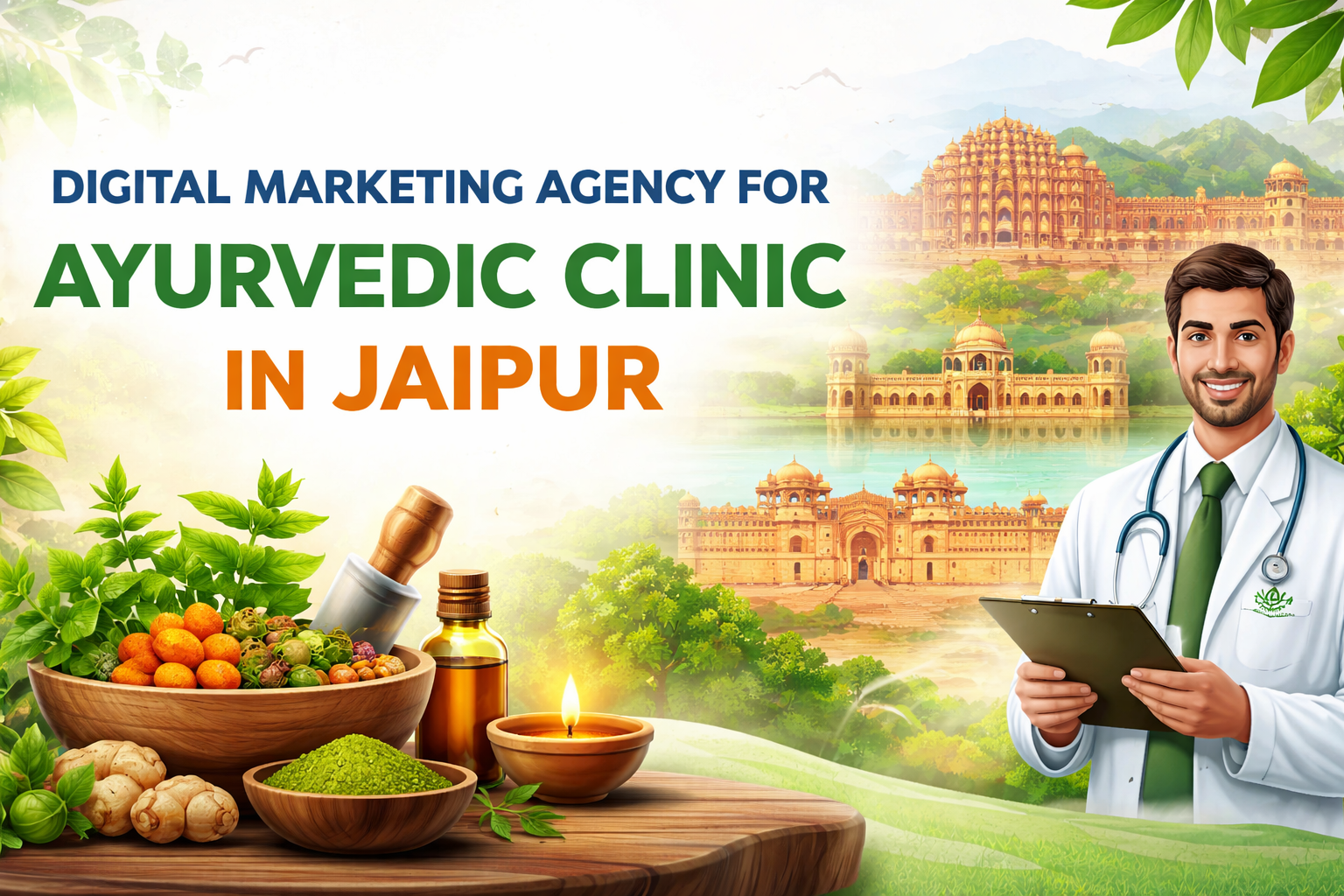Digital Marketing Agency for Ayurvedic Clinic in Jaipur