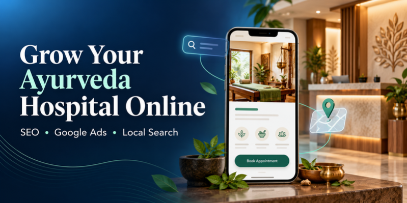 Website Design for Ayurveda Hospital